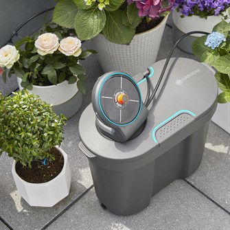 Gardena AquaBloom Sæt Display - drives af smart solcelleenhed